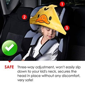 Soporte para la cabeza del asiento de coche para el coche, correa para el reposacabezas del asiento del coche, soporte para la cabeza para dormir para niños, niños, niños y bebés