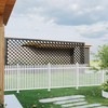 TANG 30" H x 84" W Vinyl Picket Fence Panel