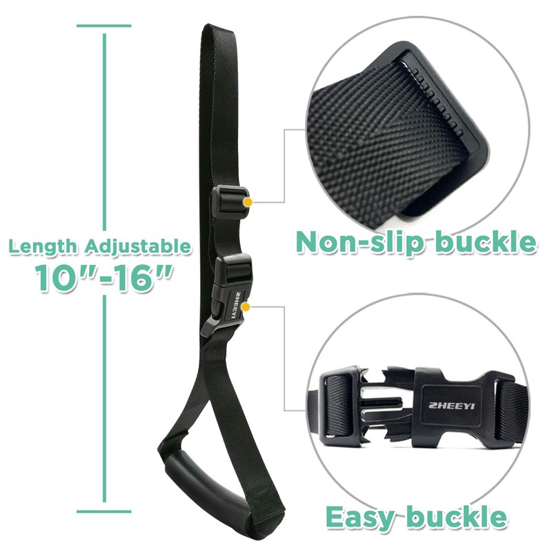 ZHEEYI Automotive Standing Aid Safety Grab Handle Adjustable Vehicle Support