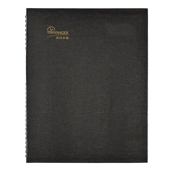 Blueline® 2026 Timanager® CoilPro™ Weekly/Monthly Planner, Appointment Book, 13 Months,