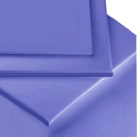 Linens Limited Polycotton Non Iron Percale 180 Thread Count Fitted Sheet, Blue, King