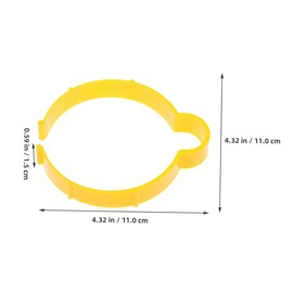 NOLITOY 5pcs Roll Body Film Tool Car Window Vinyl Holders Window Tint Film Holders Plastic Car Tint Clips Plastic Yellow