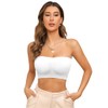 IXF Tube Tops Bra Strapless White