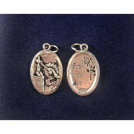 ST. SAINT RITA RELIGIOUS MEDAL - PATRON OF IMPOSSIBLE CAUSES