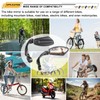 FUDOVA 2 Pack New Handlebar Bike Mirrors, HD,Blast-Resistant, Sturdy Stainless
