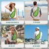 ZOMAKE Sling Backpack 10L - Small Crossbody Backpacks Waterproof Sling