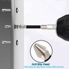 YUENTOEN 6Pcs Phillips Magnetic Screwdriver Bit Set, S2 Steel Anti-Slip