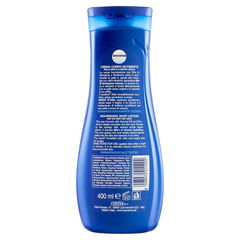 LEOCREMA Crema Corpo 400 Nutriente