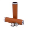 UPANBIKE Bicycle Grips with Double Closure, Leather Handlebar Grips Suitable