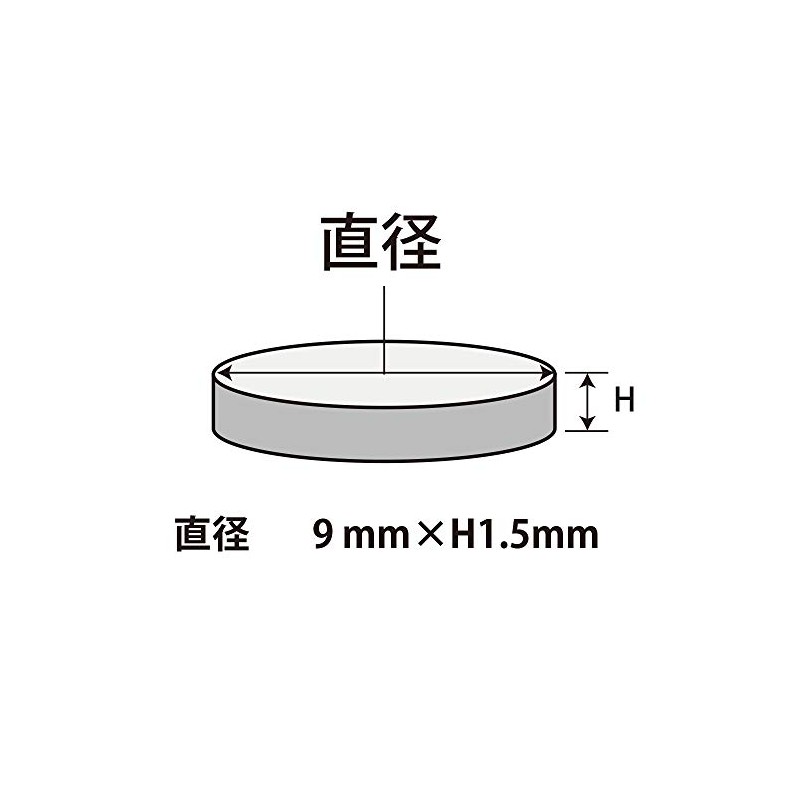 Good-L Neodymium Magnets, Round Shape, Commercial Use, 0.4 inch (9