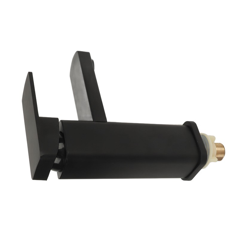 Sink Faucet Black Single Handle Single Hole Cold Stainless Steel