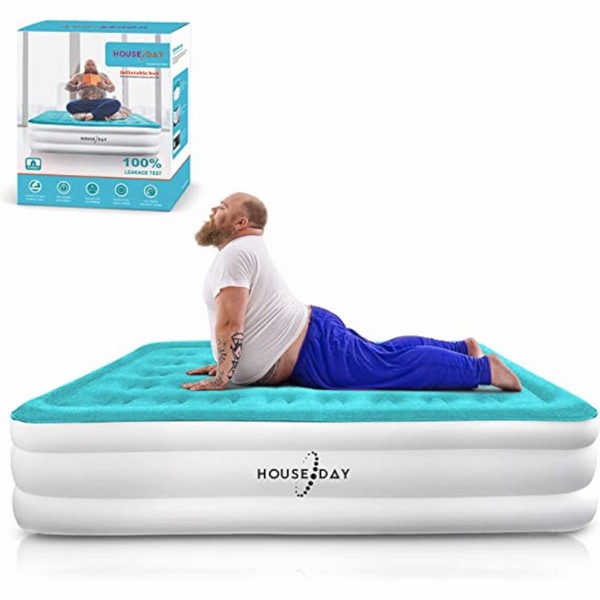HOUSE DAY Twin Air Mattress Airbed with Built in Electric