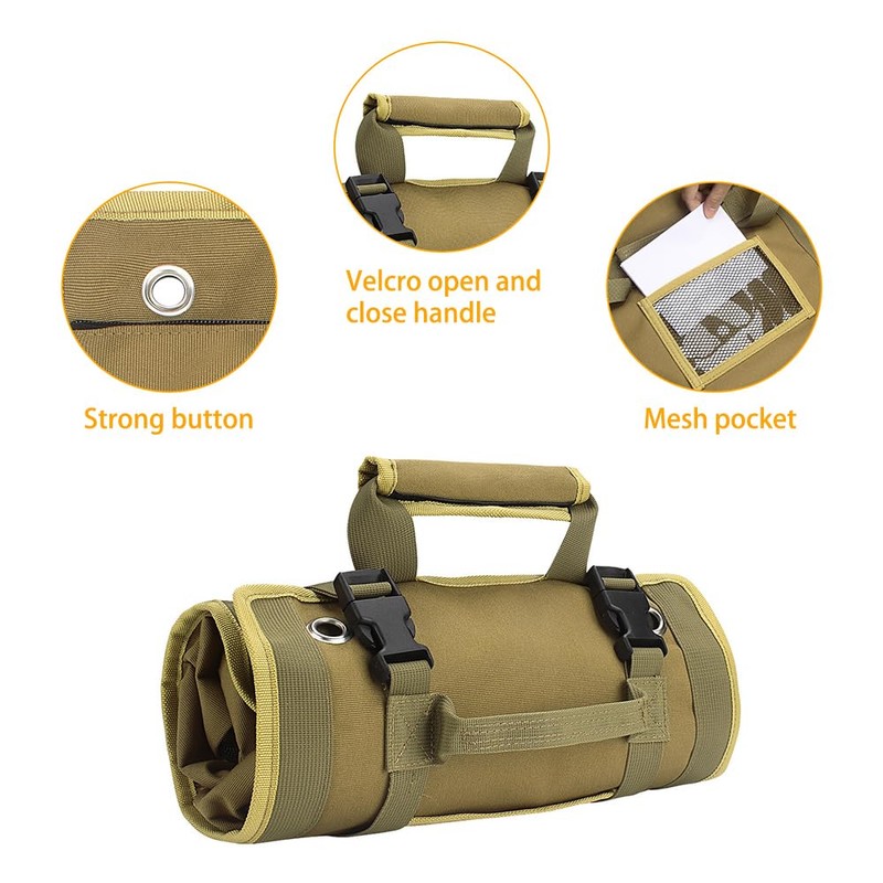 QOOWFEANIG The Ryker Bag Tool Organizers – Heavy Duty Roll