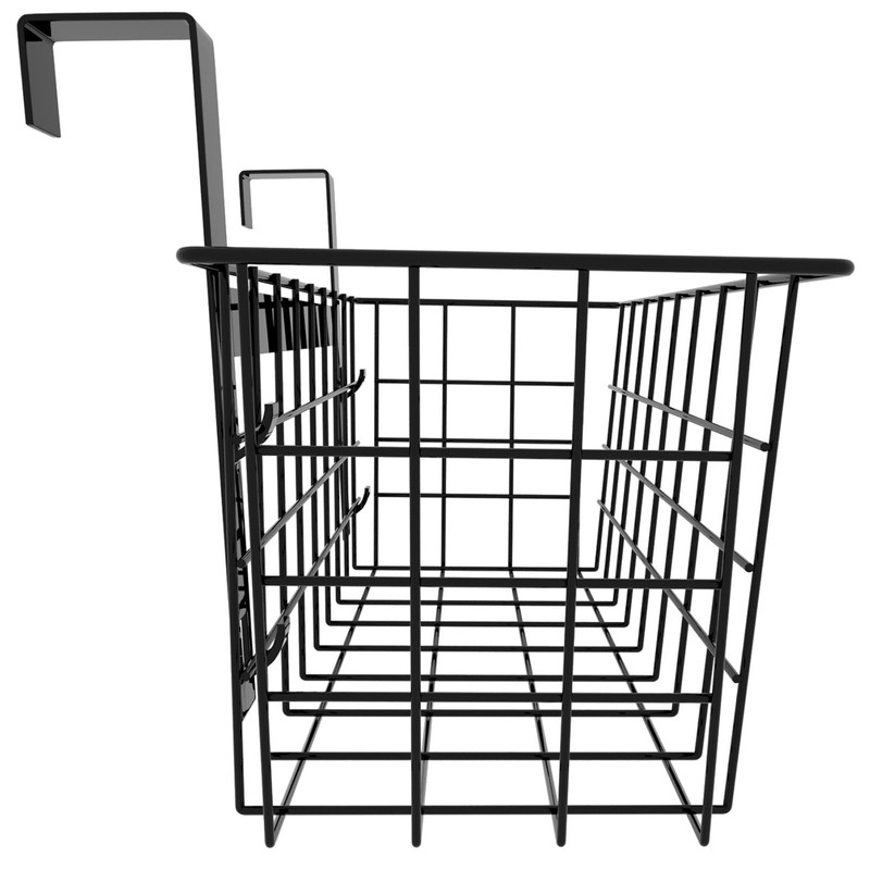 MaraFansie Basket with Hook, Grid Storage Basket, Over the Cabinet