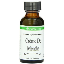 LorAnn Crème de Menthe SS, Natural Flavor, 1 ounce bottle