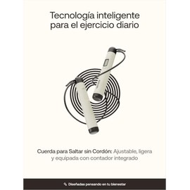 BetterMe Cuerda para Saltar sin Cordón