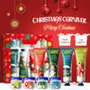 Christmas Hand Cream & Lip Balm Sets - 4Pcs Mini