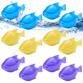 12PCS Universal Humidifier Tank Cleaner,Demineralization Cleaning Ball for Most Humidifier & Fish Tank, Purifies Water, Eliminates White Dust and Odor, Prevents Hard Water Build-Up
