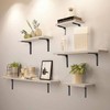 8 pcs Shelf Bracket , Triangle Support Wall Hanging,Space-Saving DIY