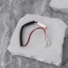 2 Pieces Motorcycle Adapter Cable JWPF to Bullet Plug Compatible