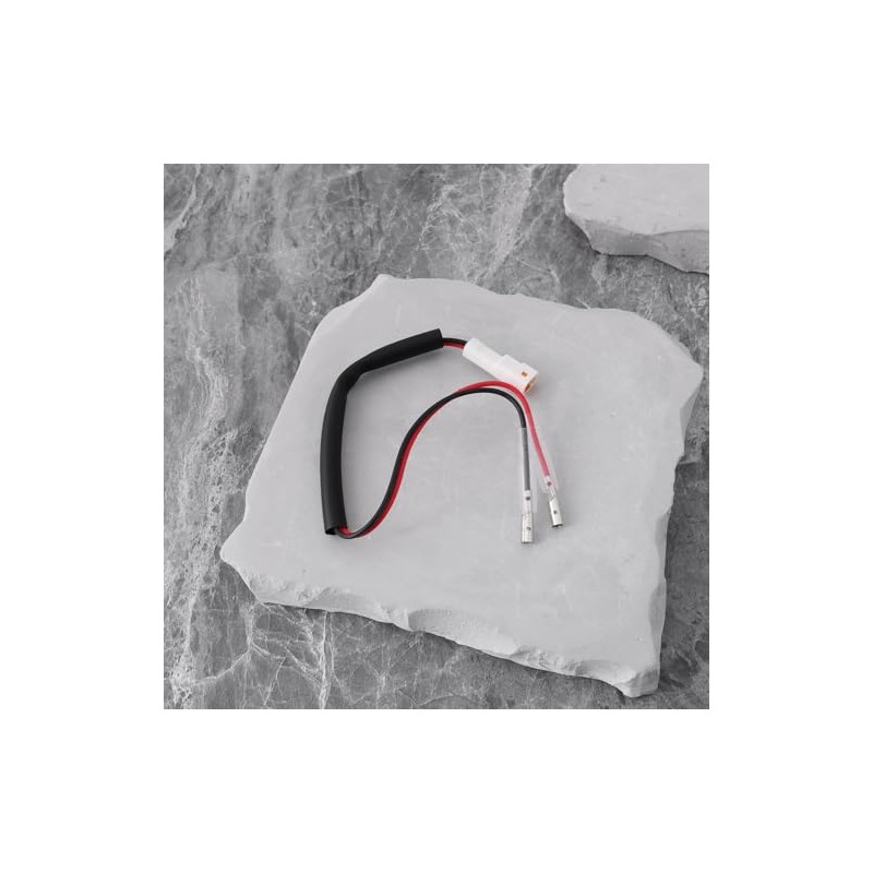 2 Pieces Motorcycle Adapter Cable JWPF to Bullet Plug Compatible