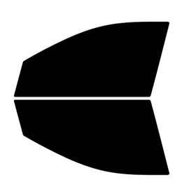 PreCut Front Door Window Tint Kit Compatible with Hyundai Santa Fe 2013-2018 Sport, 5% VLT