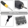 Saipor 10pcs PH2/SL6 Double Ended Screwdriver Bit, #2 Phillips/No. 6