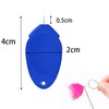 XINCHENG 10 Pieces Needle Threader, Plastic Sewing Needle Threader, Oval