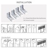 Zebra Shades Metal Blinds Mounting Bracket - Heavy Duty Support