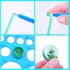 Floranea 2 Pcs Paper Quilling Tools Slotted Kit Rolling Curling