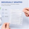 200 Pieces Biodegradable Cotton Buds, Double-Ended Cotton Swabs with Pointed