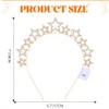 Light Up Star Headband Rhinestone LED Headbands Glow Party Hair