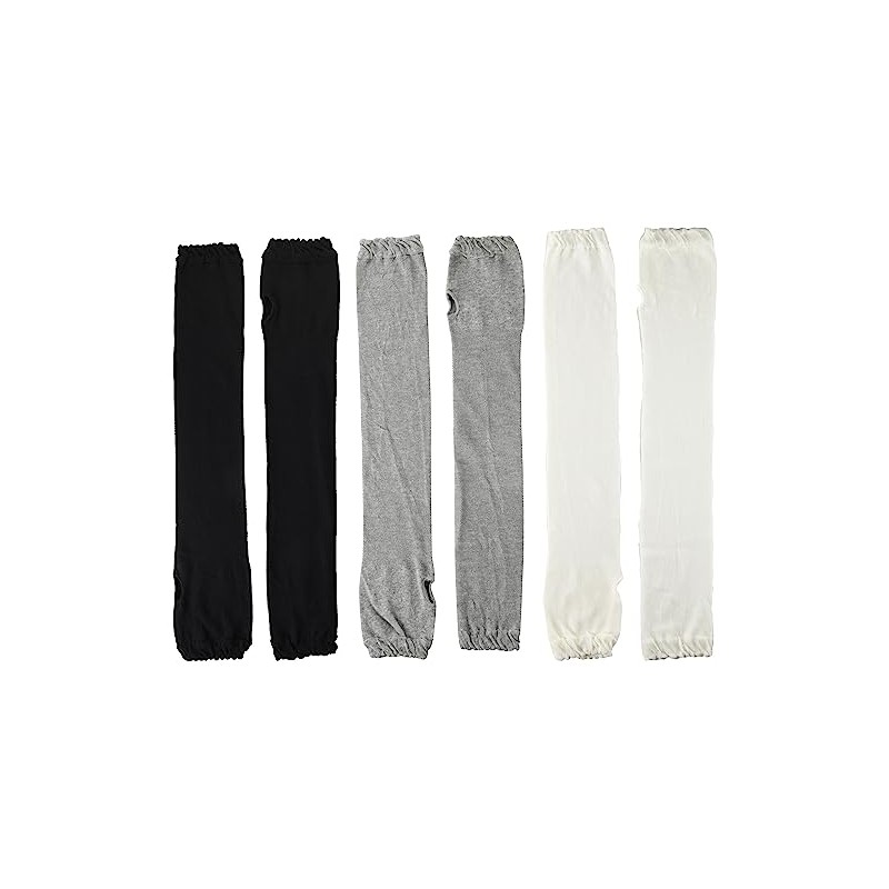 Iashi 12841-993-990 Women's Organic Cotton Arm Cover, Solid mesh