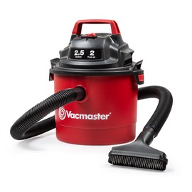 Vacmaster 2.5-Gallon* 2 Peak HP Wall Mountable Wet/Dry Vacuum – VOM205P 1101