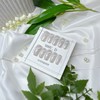 Silver satin, glitter gold line What are we doing with