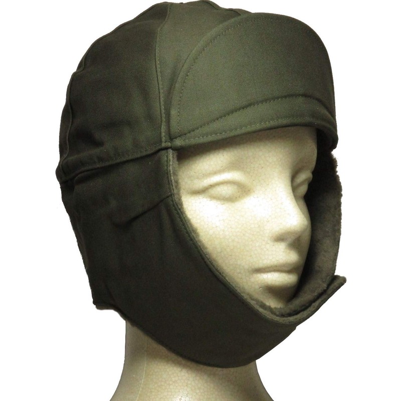 Genuine German Army winter cap oliv Size 55cm