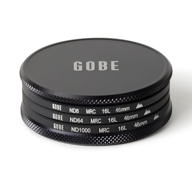 Gobe 46 mm Neutral Density Filter ND8, ND64, ND1000 -
