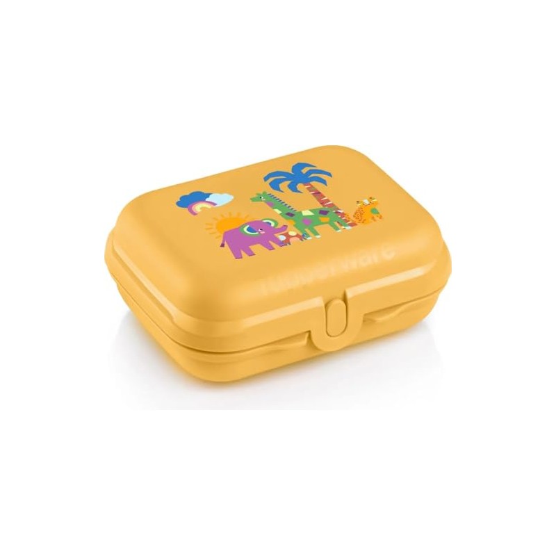 Tupperware To Go Twin gelb Safari Größe 2 Brotdose Twin