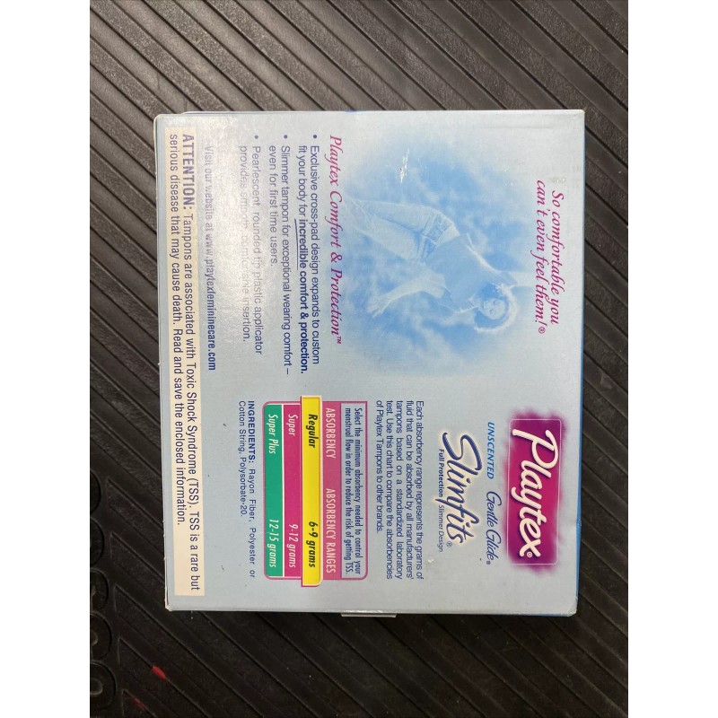Playtex Gentle Glide SlimFits UnScented 20 Tampons