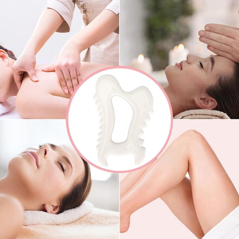 Gua Sha Massage Scraping Tool Ceramic Antistatic Good Thermal Conductivity