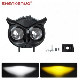 Unbranded 1X LED Work Light Spot Headlight Driving Yellow White Fog Motorcycle ATV Offroad