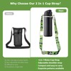 2PCS Water Bottle Holder with Strap, Cup Lanyard Accessories Long