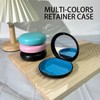 Maoerdental 2 Pack Aligner Case with Mirror,Convenient Retainer Case for