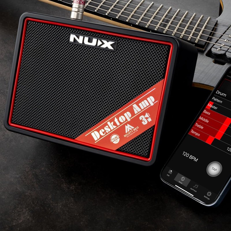 NUX Mighty Lite BT Mini Portable Modeling Guitar Amplifier with