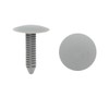 sourcing map 40pcs 7 mm Hole Grey Plastic Car Door