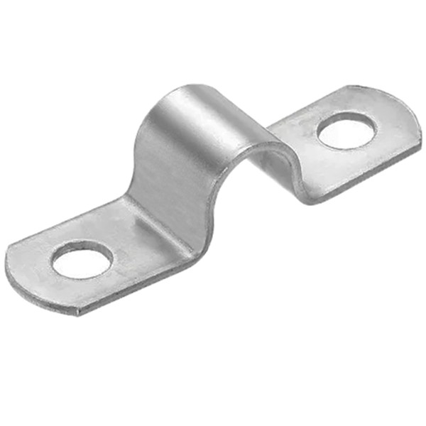 LCOUACEO U-Pipe Clamps, Pack of 30 Stainless Steel Pipe Clamps,