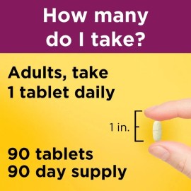 Nature Made Multivitaminas Para Mujer 50 90 Tabletas Sabor NA Vitamina C, vitamina D3 y vitamina A, que son nutrientes clave que proporcionan apoyo...