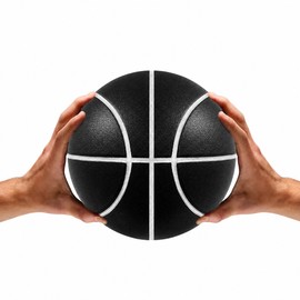Grooved Silent Basketball Size 7# 6# 5# Men/Women/Children Indoor Dribble Practice Bounce Quiet Soft Airless