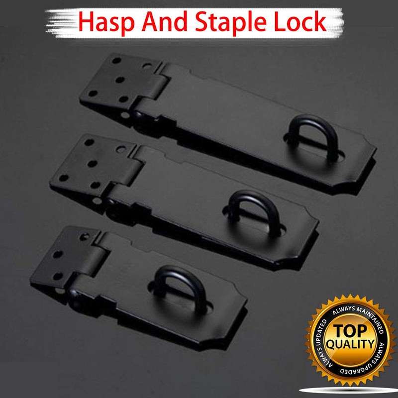 Security Hasp Lock Device Door Lock Hasp Stainless Steel Security