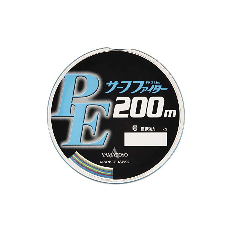 YAMATOYO PE Line, PE Surf Fighter, Long Cast, 656.2 ft